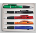 Rio Plastic Pen w/ Laser & Flashlight